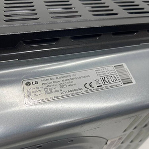 LOT! LG MJ3965BPS Mikrolaineahi 39L Grill (10 foto / 10)
