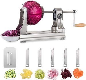 LOT! Welltobe Vegetable Spiralizer lõikur Köögiviljapasta (1 foto / 10)