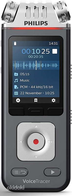 Диктофон Philips Voicetracer Диктофон DVT7110 - Tallinn, Аудио и видео ...
