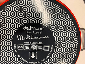 LOT! Delimano STONE LEGEND BLACK MEDITERRANEO VORM 28cm (5 foto / 6)