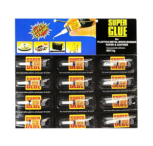 LOT! UUS Superliim Power Glue, 12 tk x 3g XJ-8882 (1 foto / 1)