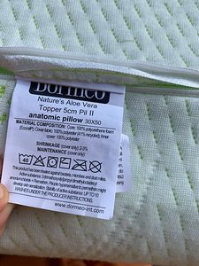 LOT! Dormeo Nature's Aloe Vera anatoomiline padi 30x50 cm (2 foto / 4)