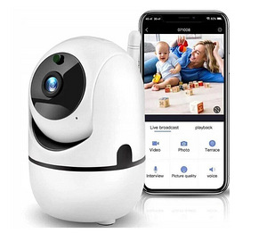 LOT! Beebimonitor Wi-Fi kaameraga ja kahesuunalise sidega (1 foto / 8)