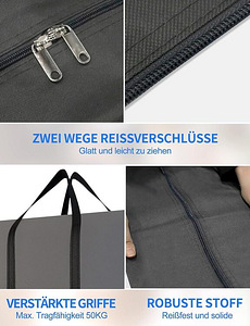 Suur kokkupandav kott XXL Oxford 125 L x 2 (4 foto / 7)