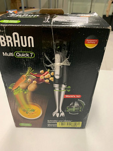 LOT! Saumikser Braun MultiQuick 7 käasimikser, must (7 foto / 7)