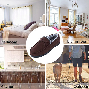 Meeste mäluvahust mokassiinid sussid Mixin Dark Brown 46 EU (4 foto / 6)