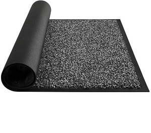 МНОГО! Придверный коврик Mibao 40x60см чёрно-серый