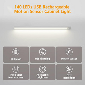 GMEKA TDL-61 LED koduvalgustus, juhtmevaba magnetitega 40cm (3 foto / 10)