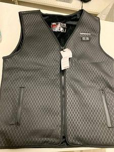 LOT!Soojendusvest Meeste soojendusega vest Kemimoto, must XL (7 foto / 10)