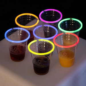 LOT! valgustusega tassid 24tk NEON GLOWING PARTY TAPSID (5 foto / 5)