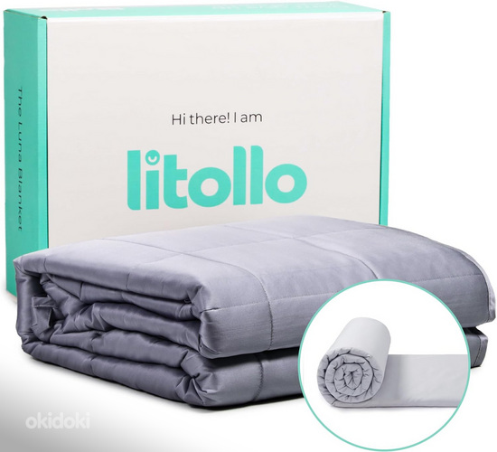 Новое весовое одеяло Литолло - 100 х 150 см, 4,5 кг. (фото #8)