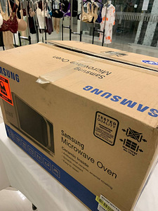LOT! Samsung Mikrolaineahi MS2BF303TAS 28 l 1000W 15KG (8 foto / 10)