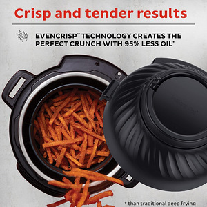 Фритюрница и мультиварка Instant Pot Crisp 7,6 л 1500 Вт (3 фото из 10)