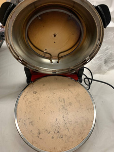 LOT! Ariete Bon Cuisine pizzapann 30 liitrit Mod. 909 (6 foto / 7)