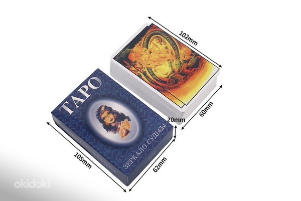 LOT! UUS Taro kaardid, saatuse peegel, vene versioon (foto #2)