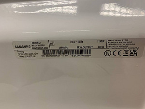 LOT! Samsung MS23F300EEK/ET Mikrolaineahi kiire sulatus 23L (3 foto / 10)