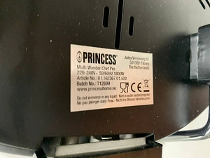 LOT! Princess Elektriline pann 35 cm 1800W, 6L (6 foto / 8)
