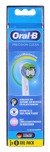 LOT! UUS Oral-B PrecisionClean hambaharjapead, 8 tk valget (1 foto / 1)