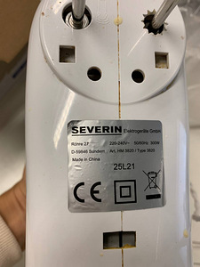 LOT! Severin HM3820 Käsimikser 300 W Valge (2 foto / 7)