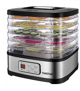 LOT! Tiastar ggj-261b 240w dehüdraator toidukuivati (1 foto / 5)