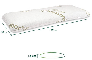 LOT! UUS Flowen ortopeediline padi Bamboo memory foam, 35x90 (2 foto / 4)