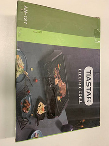 LOT! Tiastar AN-127 kontakt elektrigrill, must, 1600 W (5 foto / 5)