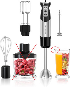 LOT! Benefast blender mikser piimavahustaja (1 foto / 8)