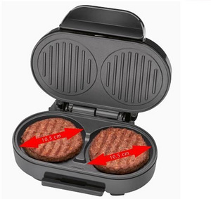 LOT! UUS Hamburger grill Clatronic HBM 3696 (1 foto / 5)