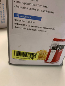 LOT! Popkornivalmistaja Emerio (4 foto / 5)