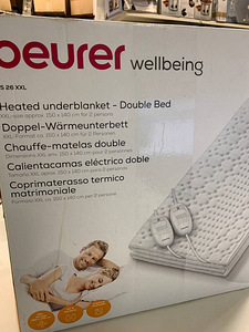 LOT! Beurer TS 26 XXL soojendusega alustekk kahele 150x140 (3 foto / 4)