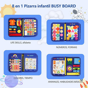 LOT! UUS Montessori hariv mänguasi Mydova Busy Board (2 foto / 8)