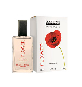 LOT! UUS Tualettvesi 50ml CLASSIC COLLECTION Flower