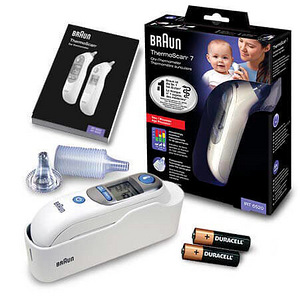 LOT! UUS Digitaalne termomeeter Braun IRT 6520 (1 foto / 1)