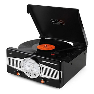 ЛОТ! AUNA Retro MG-TT-82B Проигрыватель FM (1 фото из 5)