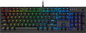 LOT! Mänguri klaviatuur Corsair K60 RGB Pro Low Profile (1 foto / 2)