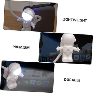 LOT! UUS LED-öölamp astronaudi kujutisega Solustre (3 foto / 9)