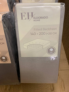 НОВОЕ Простыня с резинкой 140x200x25см Хлопок Eldorado (1 фото из 2)