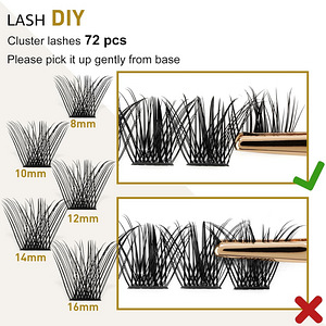 LOT! UUS DIY ripsmepikendused NovaBeryl B&Q LASH, 72 tk (6 foto / 8)
