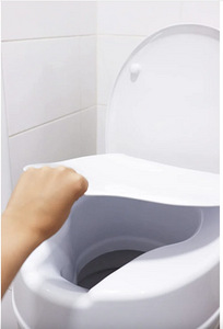 LOT! UUS PEPE tõstetud kaanega WC-pott täiskasvanutele 15cm (7 foto / 8)