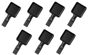 LOT! UUS KELA Raclette pannid, 7 tk. (1 foto / 3)