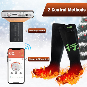 LOT! Soojendusega sokid 5000 mAh Bubbacare FG2-HS-L, M suur (8 foto / 8)