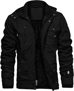 LOT! UUS Meeste talvejope New Trend, must, S (1 foto / 6)
