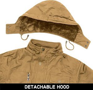 LOT! UUS Meeste talvejope New Trend, khaki, S (6 foto / 6)
