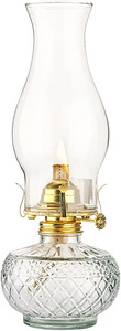 Amanigo petrooleumilamp, õlilamp, 30 cm, hõbedane (1 foto / 7)