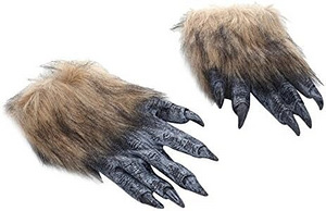 LOT! UUS Thematys karnevali kindad Evil Wolf Claw Claw (1 foto / 6)