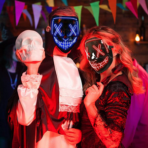 LOT! UUS Daikoye LED Halloweeni mask (2 foto / 6)