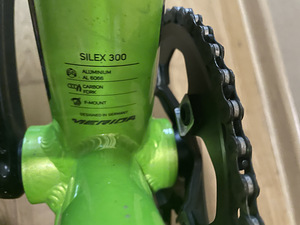Merida Silex 300 läikivroheline/must / 2020 / kruusaratas (8 foto / 9)