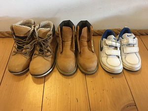 Poisi jalanõud s 25,5-26 (Timberland, Nike, George) (1 foto / 1)