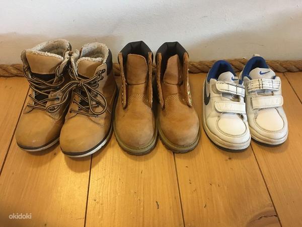 Poisi jalanõud s 25,5-26 (Timberland, Nike, George) (foto #1)