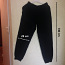Хлопковые спортивные штаны (черные) (фото #1)